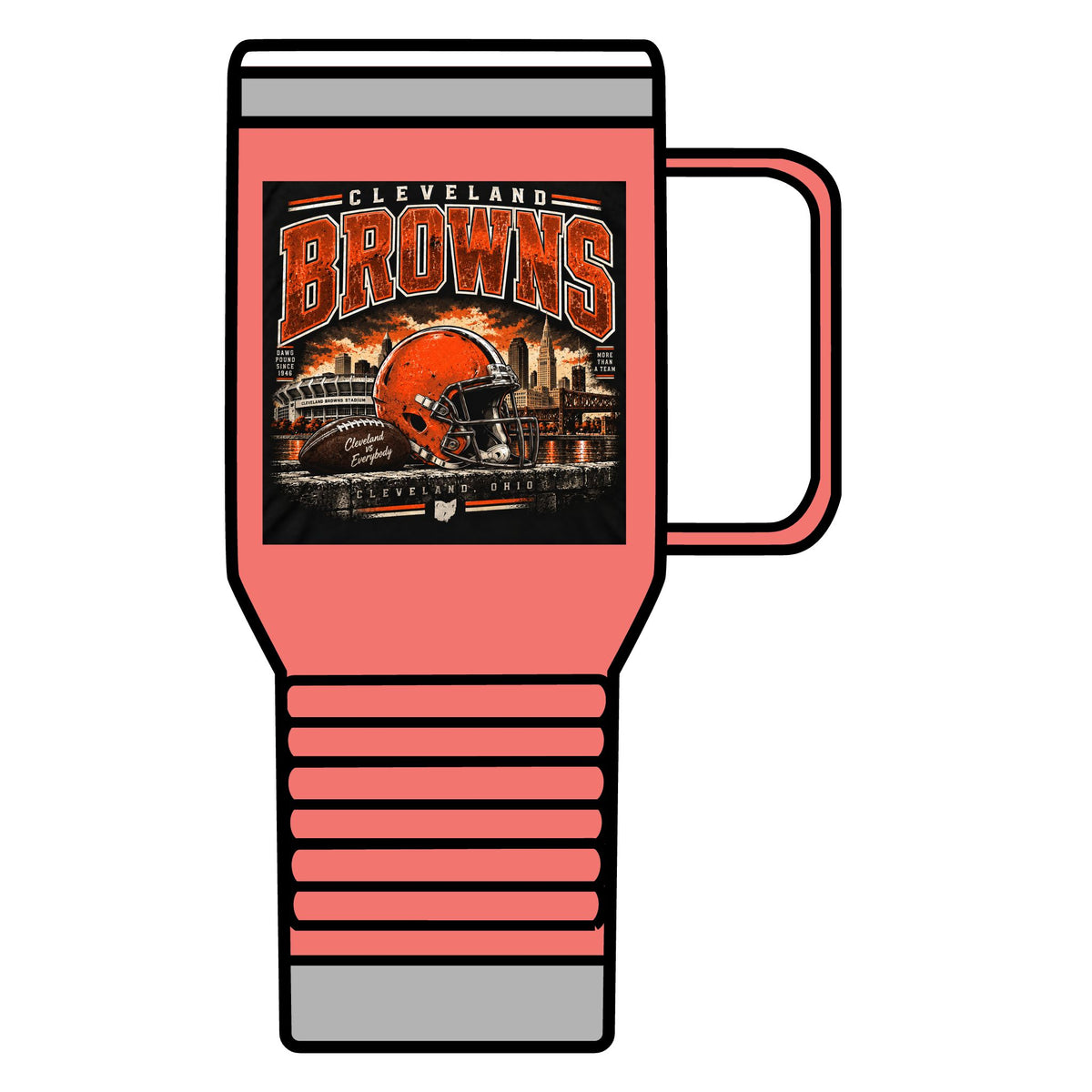 Cleveland Browns Skyline - 20oz Insulated Mug