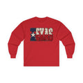 Texas Flag Block Letters - Unisex Ultra Cotton Long Sleeve Tee