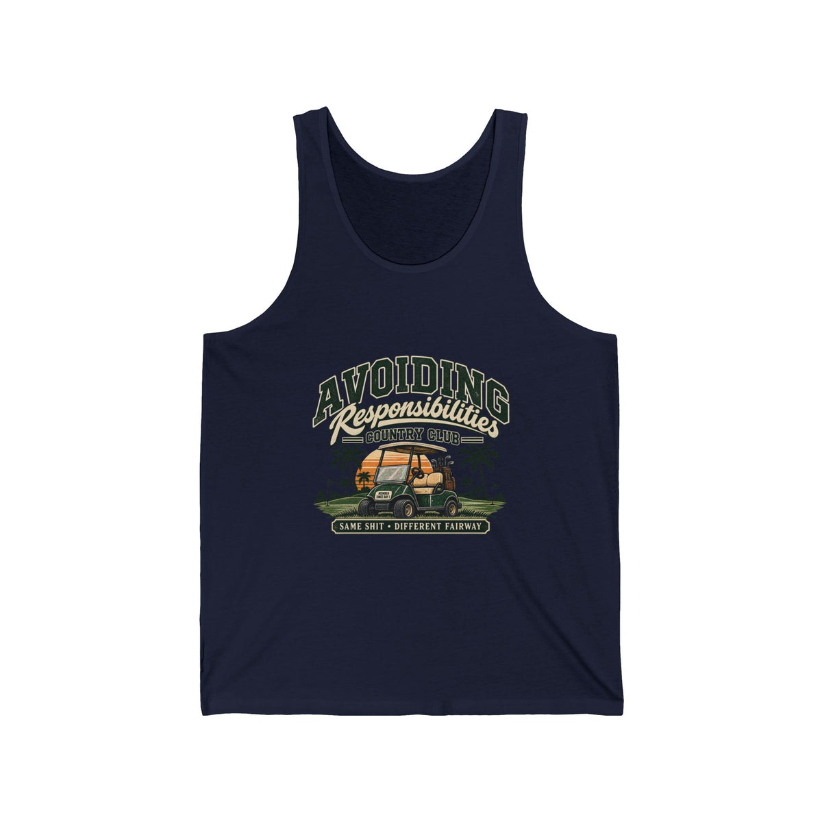 Avoiding Responsibility Country Club - Athletic Tank