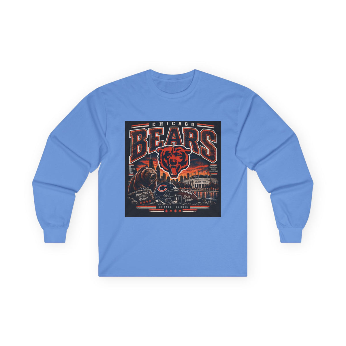 Chicago Bears Pride - Unisex Ultra Cotton Long Sleeve Tee