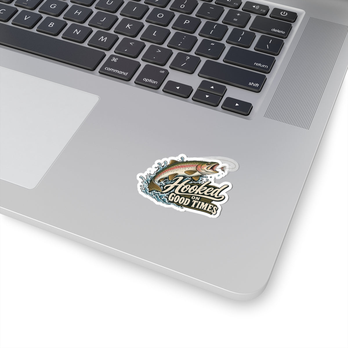 Hooked on Good Times - Kiss-Cut Sticker
