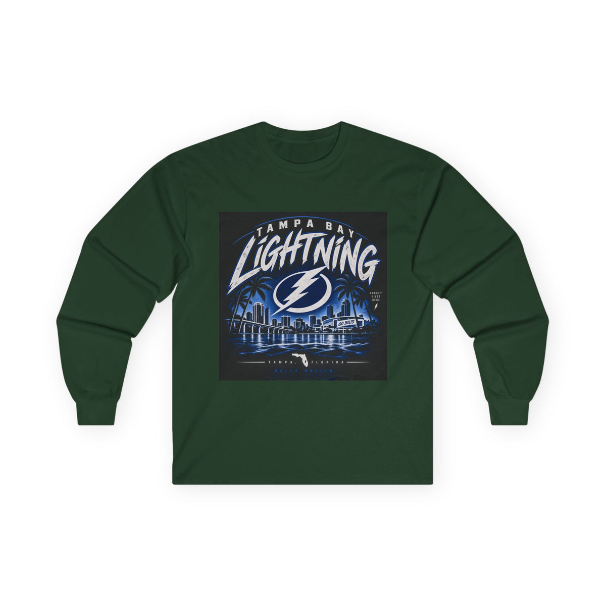 Lightning Strike Tampa Bay - Unisex Ultra Cotton Long Sleeve Tee