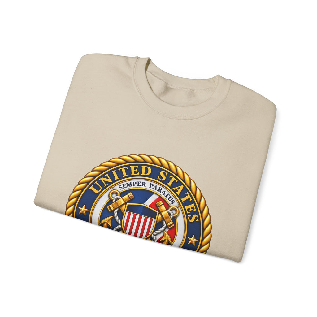 U.S. Coast Guard Emblem - Crewneck Sweatshirt