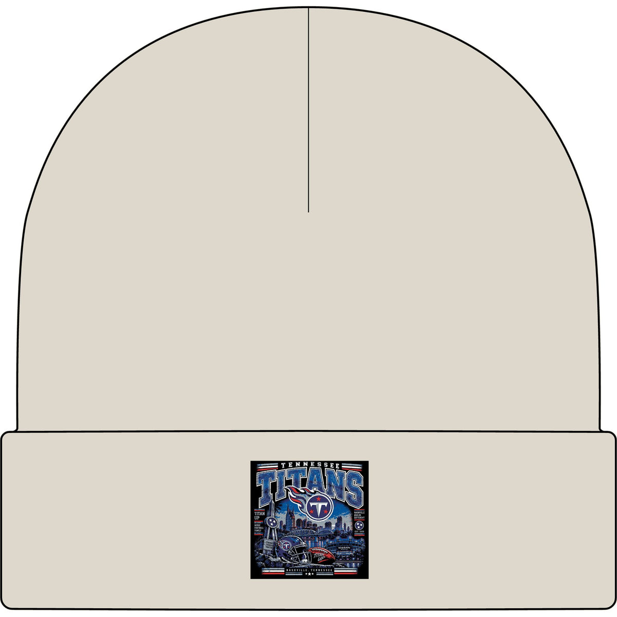 Tennessee Titans Nashville Pride - AS Colour 1107 Cuff Beanie