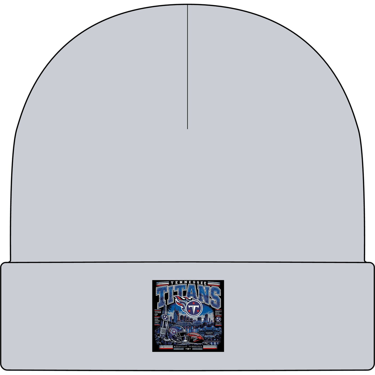 Tennessee Titans Nashville Pride - AS Colour 1107 Cuff Beanie