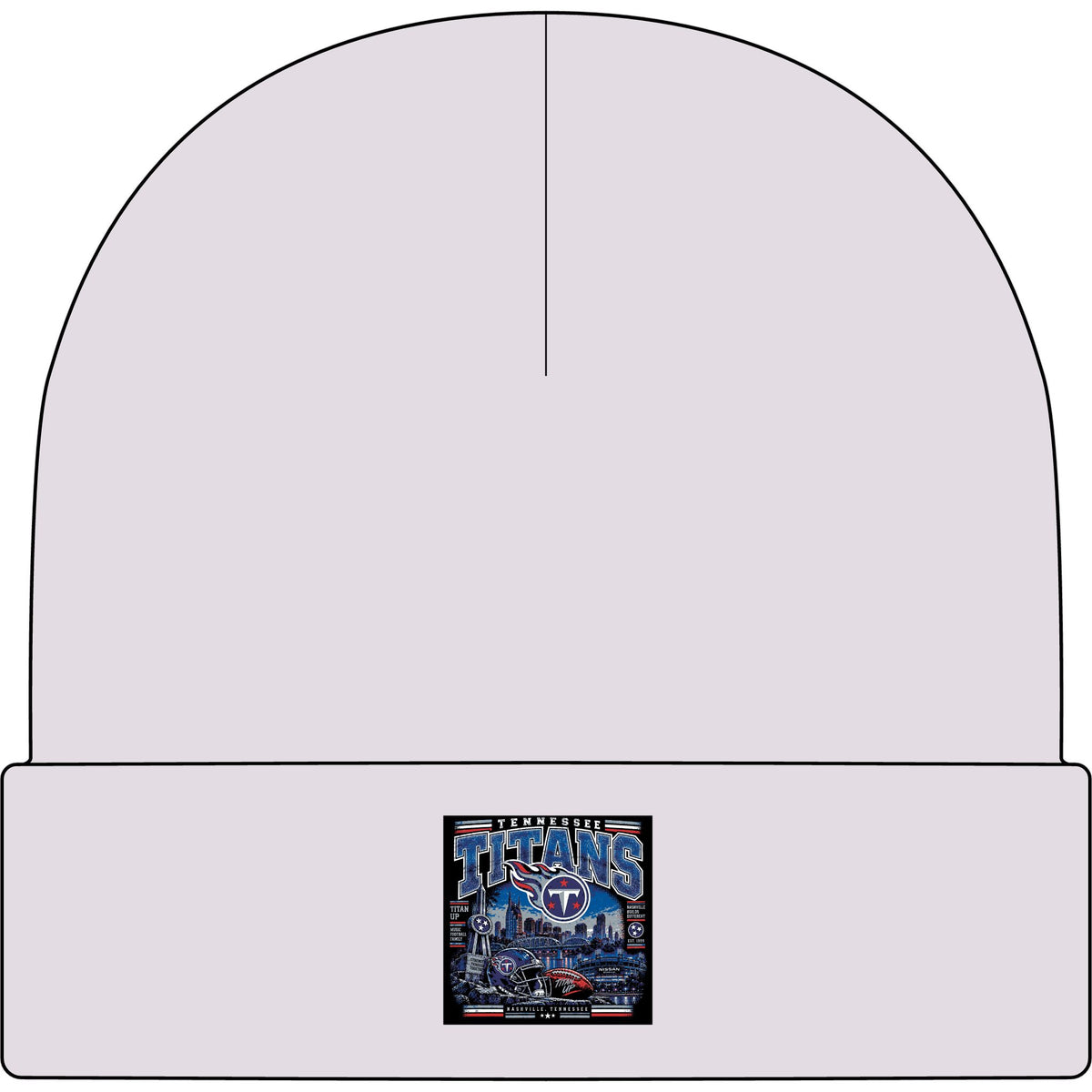 Tennessee Titans Nashville Pride - AS Colour 1107 Cuff Beanie