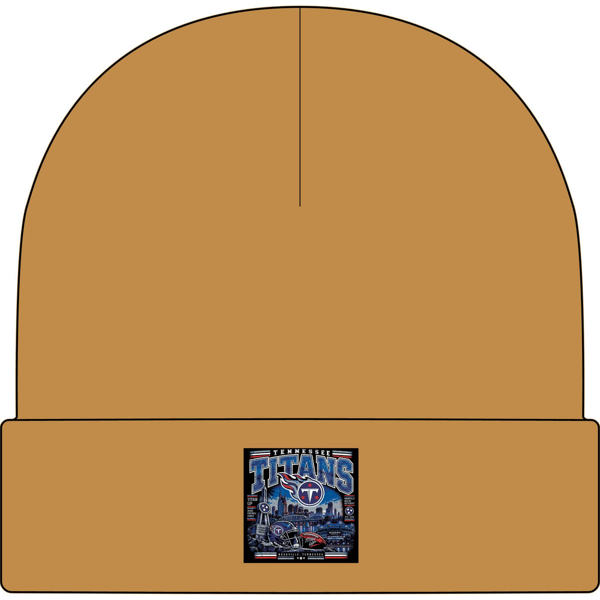 Tennessee Titans Nashville Pride - AS Colour 1107 Cuff Beanie