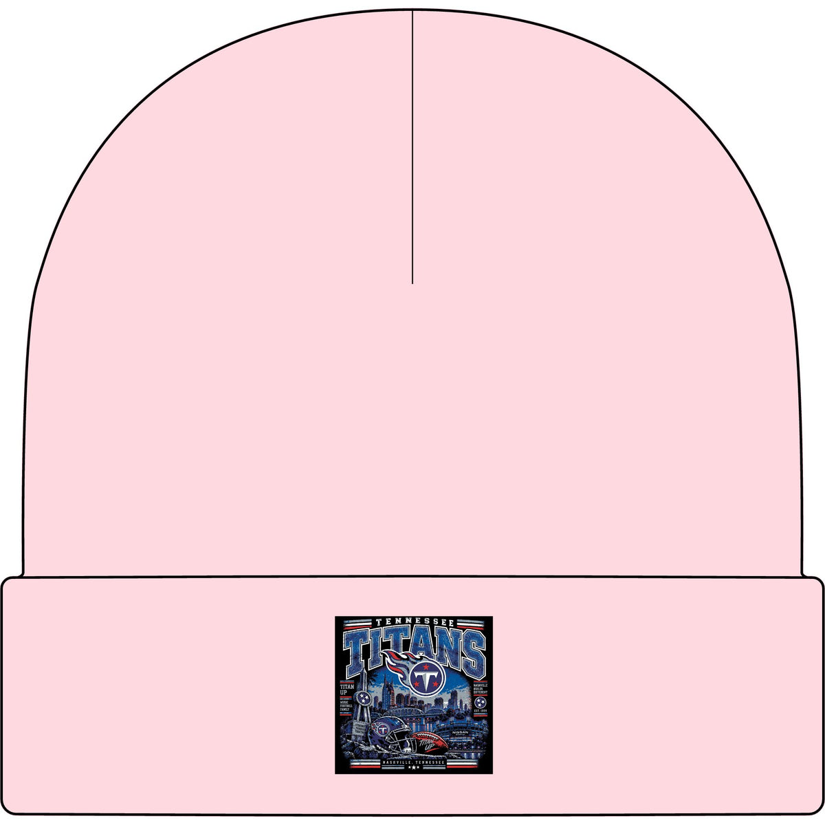 Tennessee Titans Nashville Pride - AS Colour 1107 Cuff Beanie