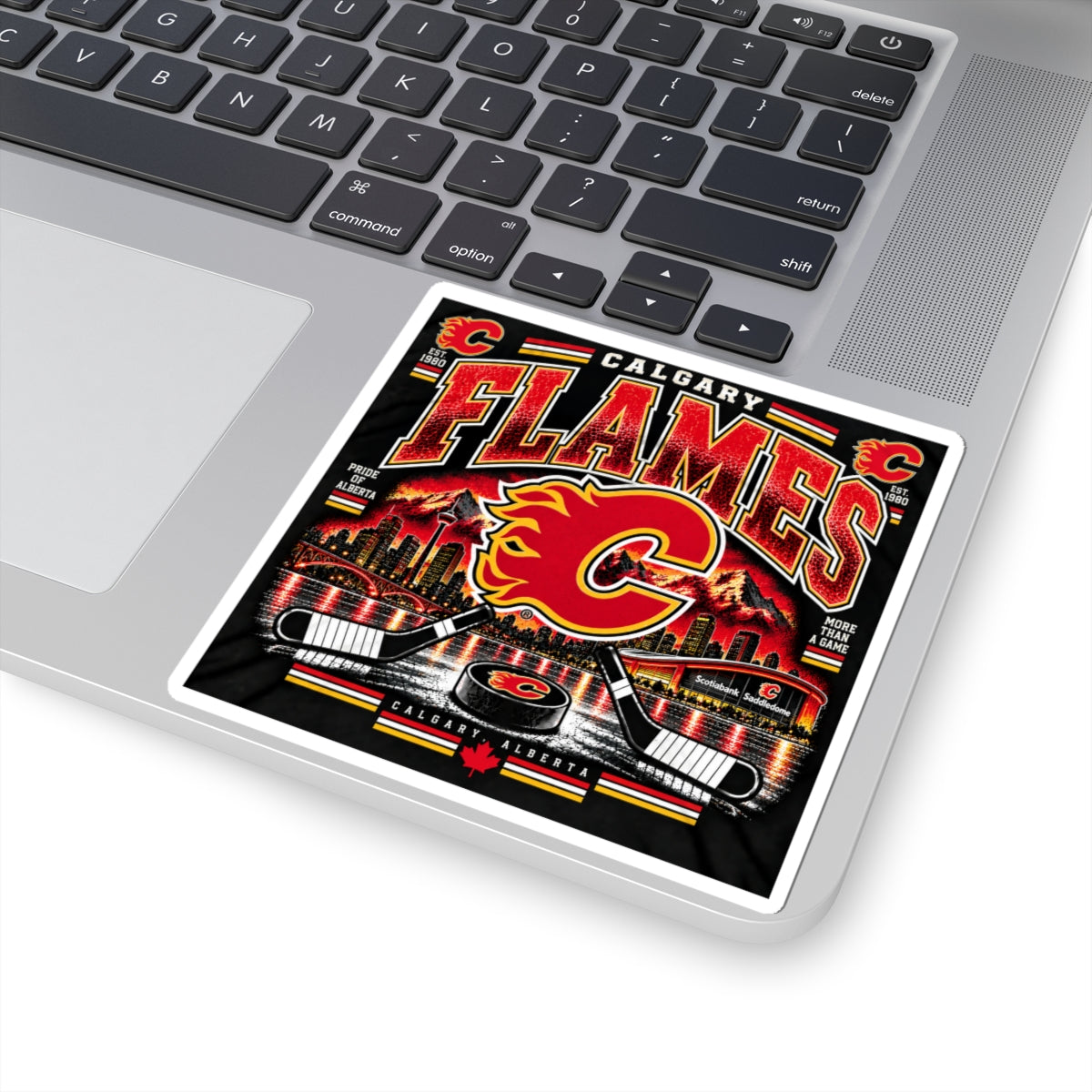 Calgary Flames - Kiss-Cut Sticker