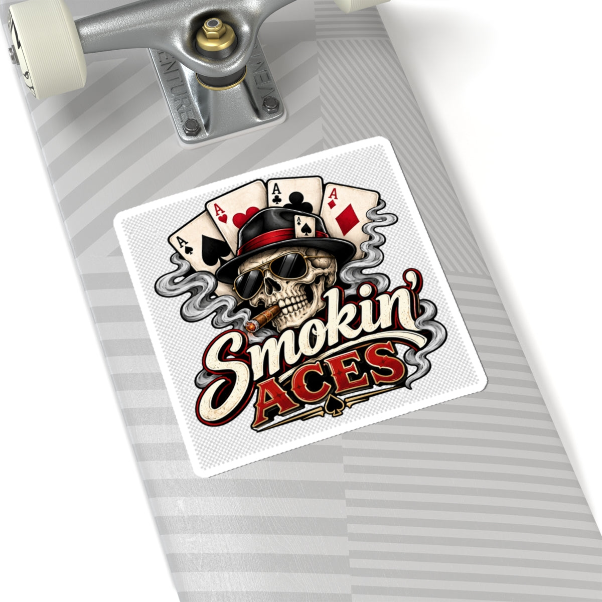 Smokin' Aces - Kiss-Cut Sticker