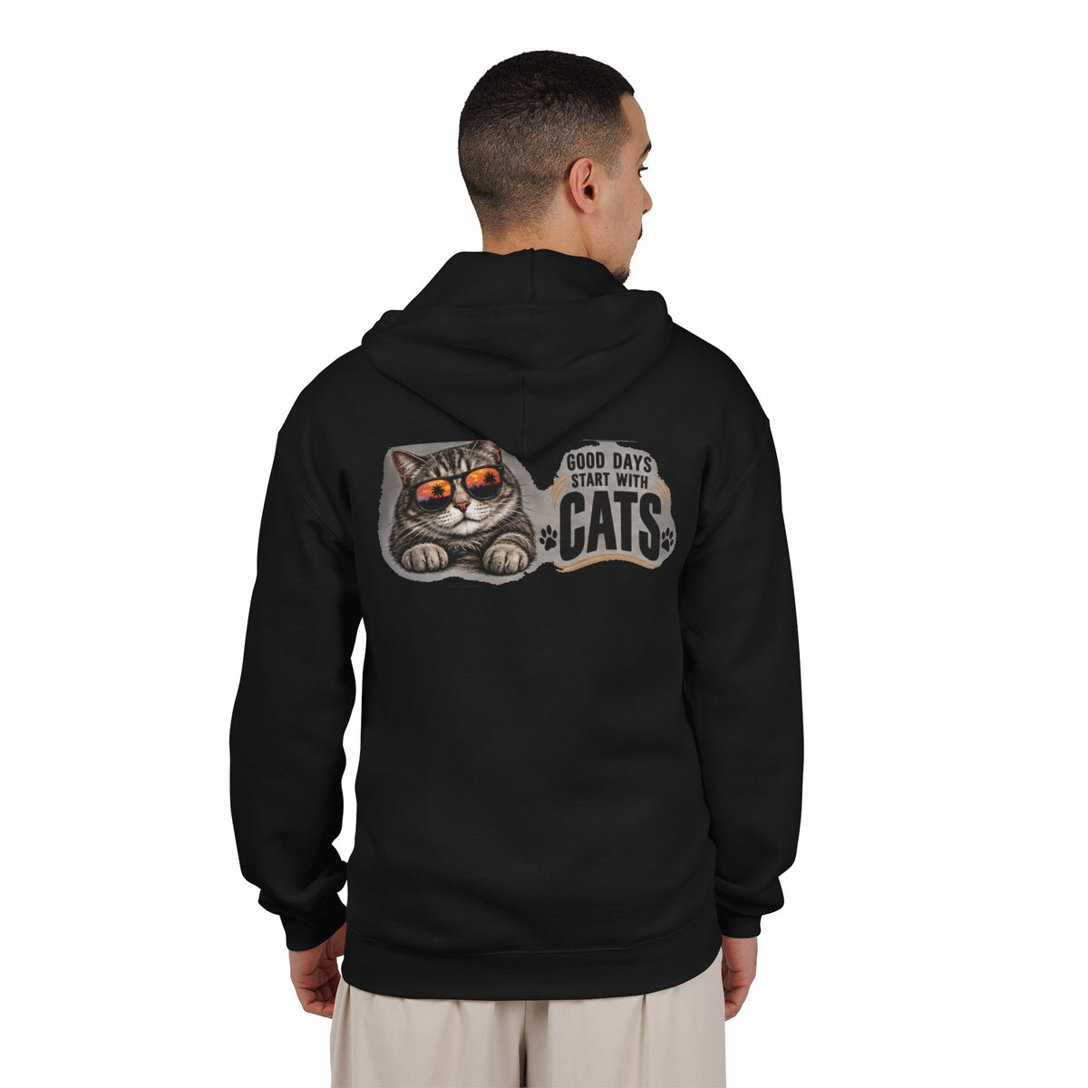 Cat Lover - Full-Zip Hooded Sweatshirt