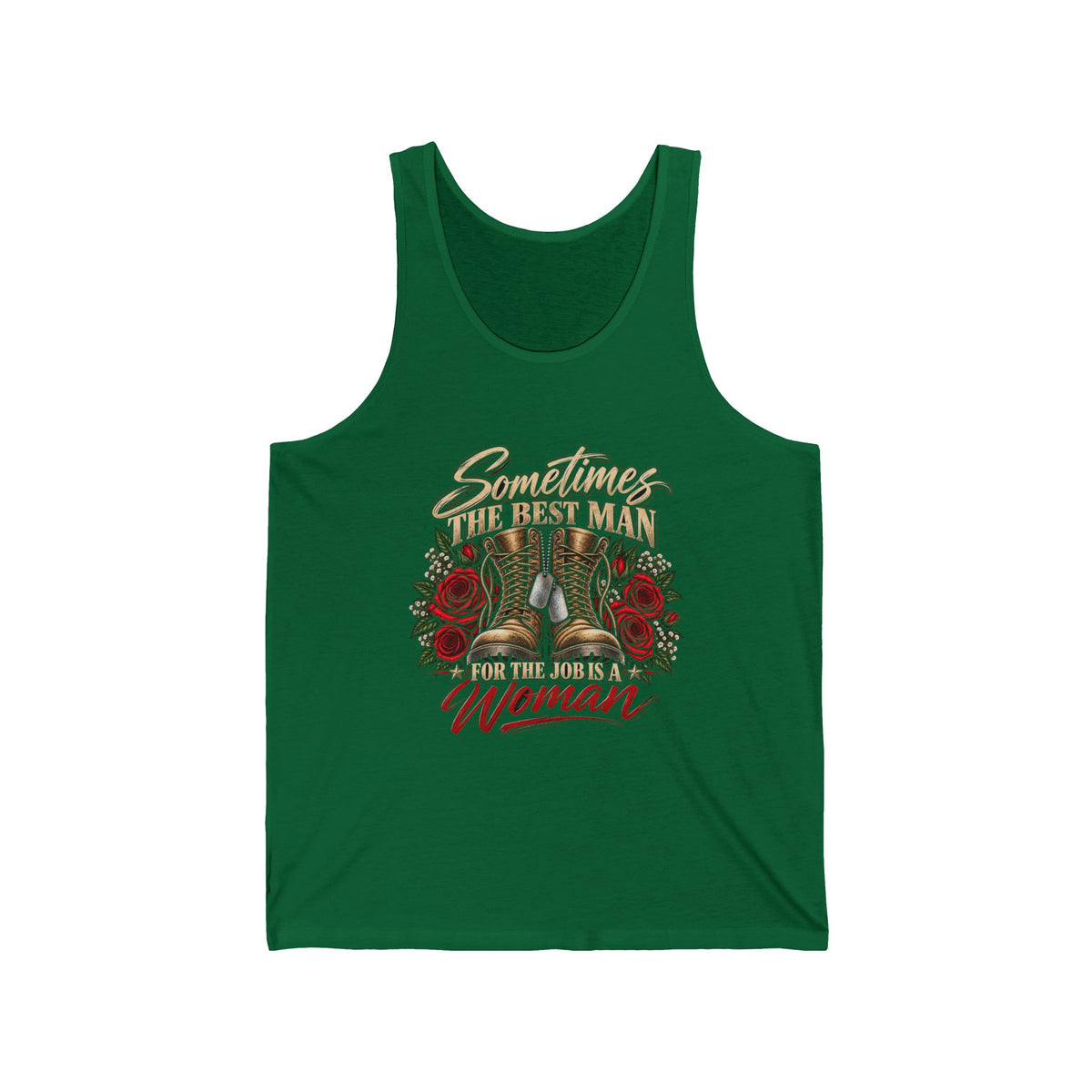 Best Man for the Job - Athletic Tank