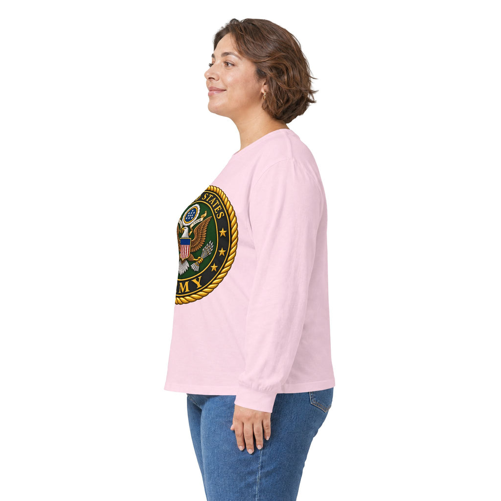 U.S. Army Emblem - Unisex Ultra Cotton Long Sleeve Tee