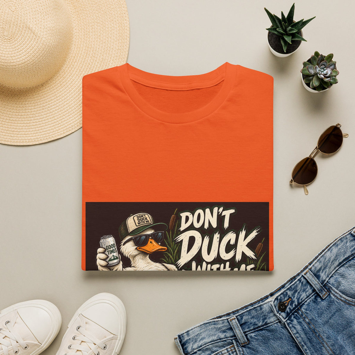 Duck With Me Camo - Classic Tee