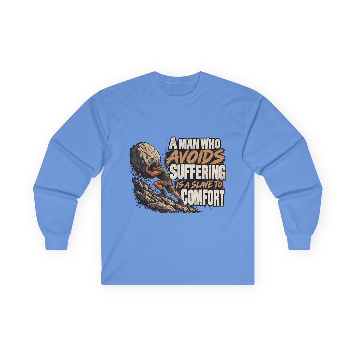 A Man Who Avoids Suffering - Unisex Ultra Cotton Long Sleeve Tee