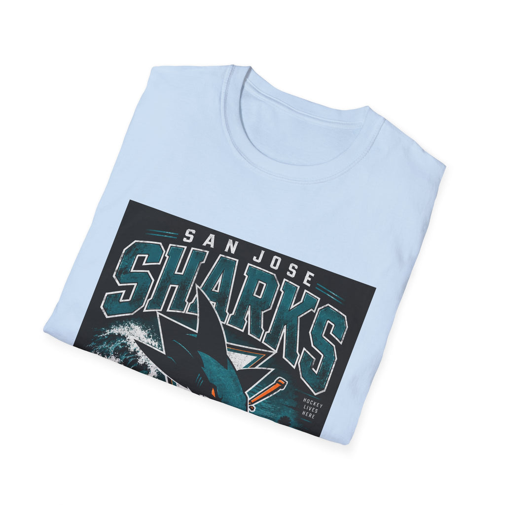 Sharks Wave Hockey Tee - Classic Tee