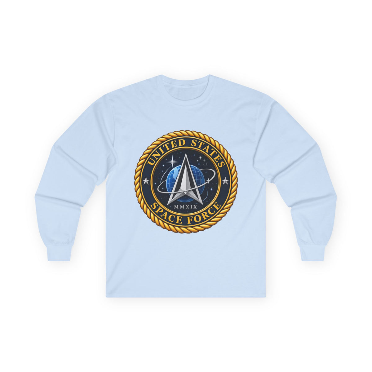 U.S. Space Force Emblem - Unisex Ultra Cotton Long Sleeve Tee