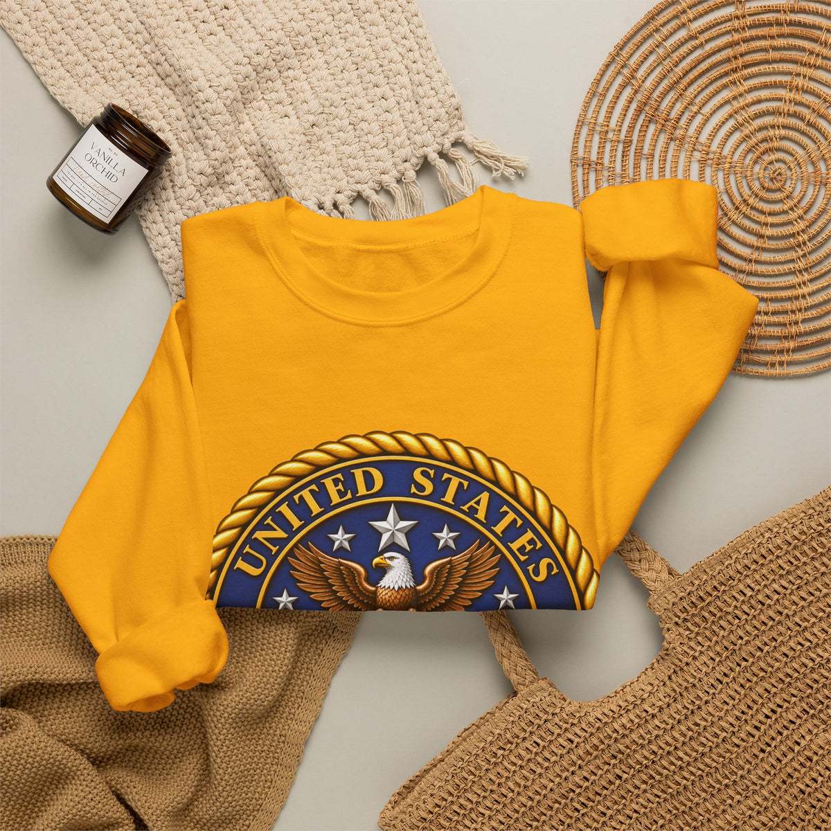 U.S. Air Force Emblem - Crewneck Sweatshirt