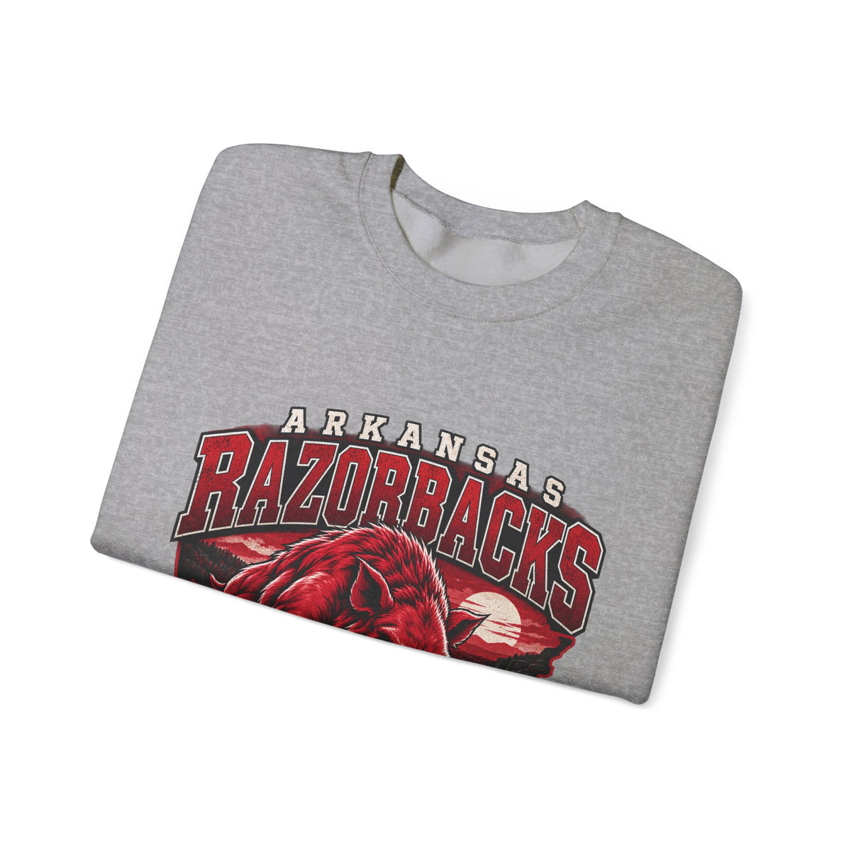 Arkansas Razorbacks State Pride - Crewneck Sweatshirt