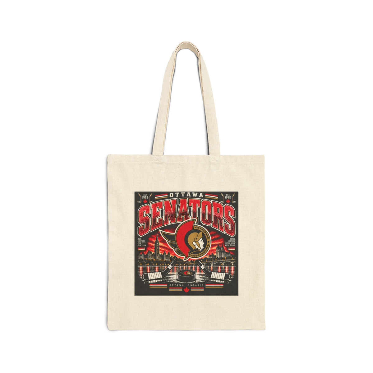 Ottawa Senators Est 1992 - Canvas Tote