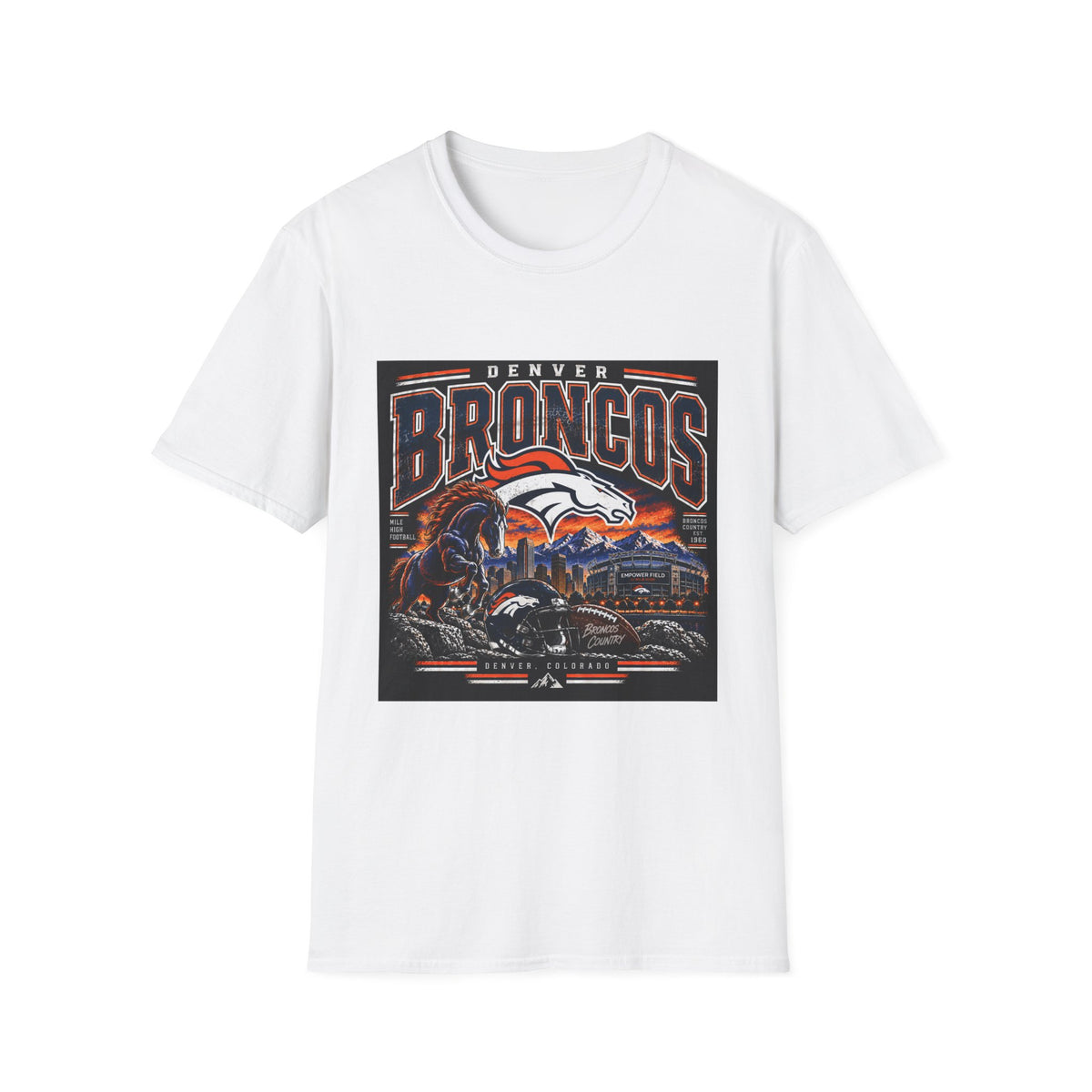 Denver Broncos Mile High Pride - Classic Tee
