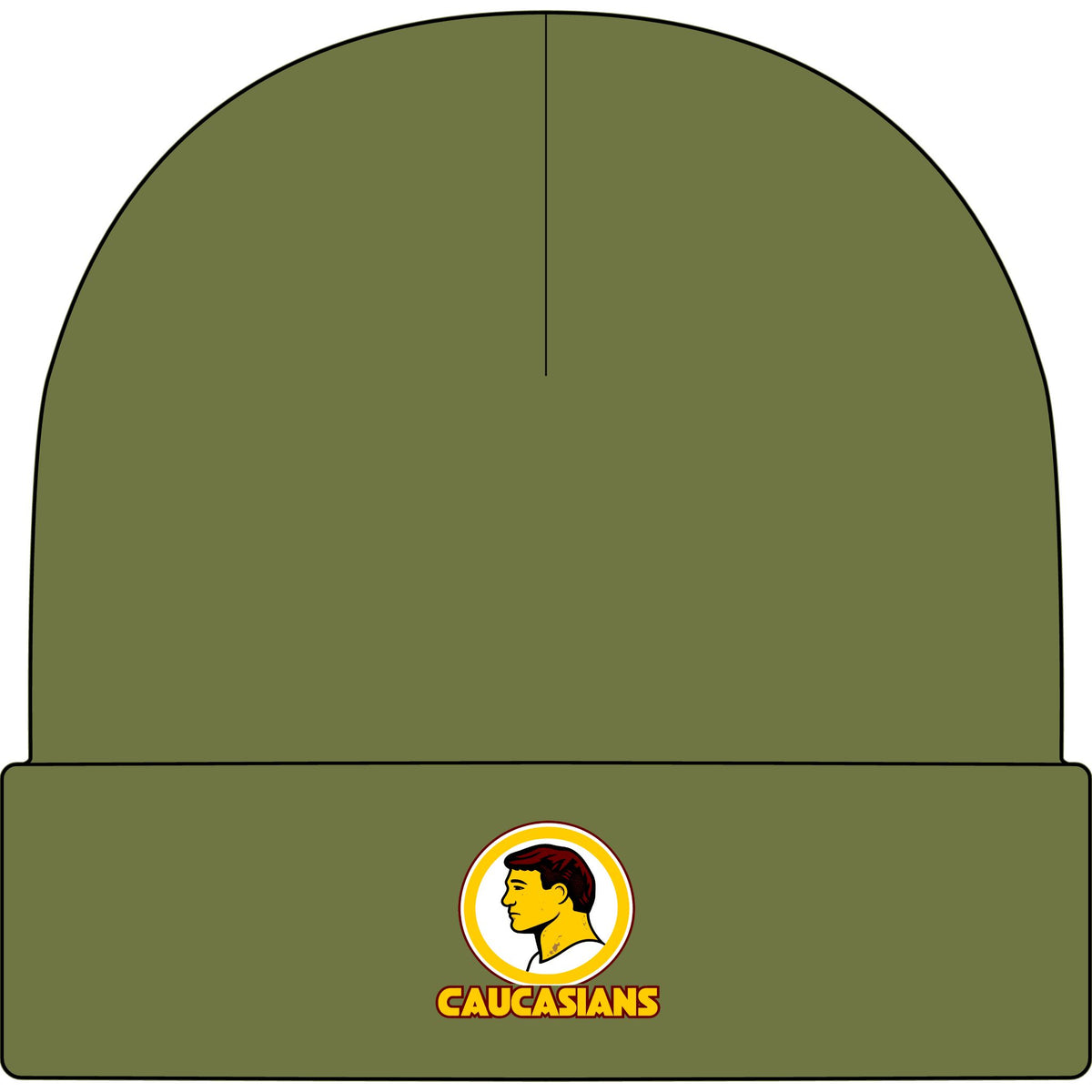 Caucasians - Level Text - AS Colour 1107 Cuff Beanie