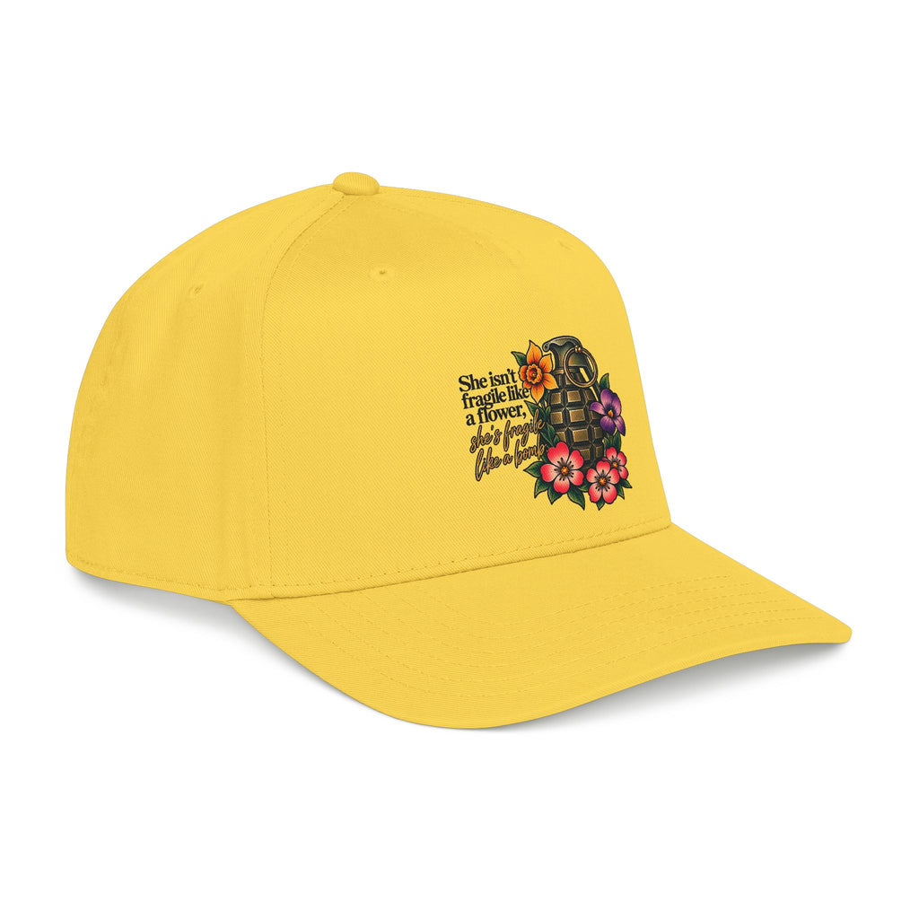Fragile Like a Bomb - Floral Grenade - OTTO Baseball Hat