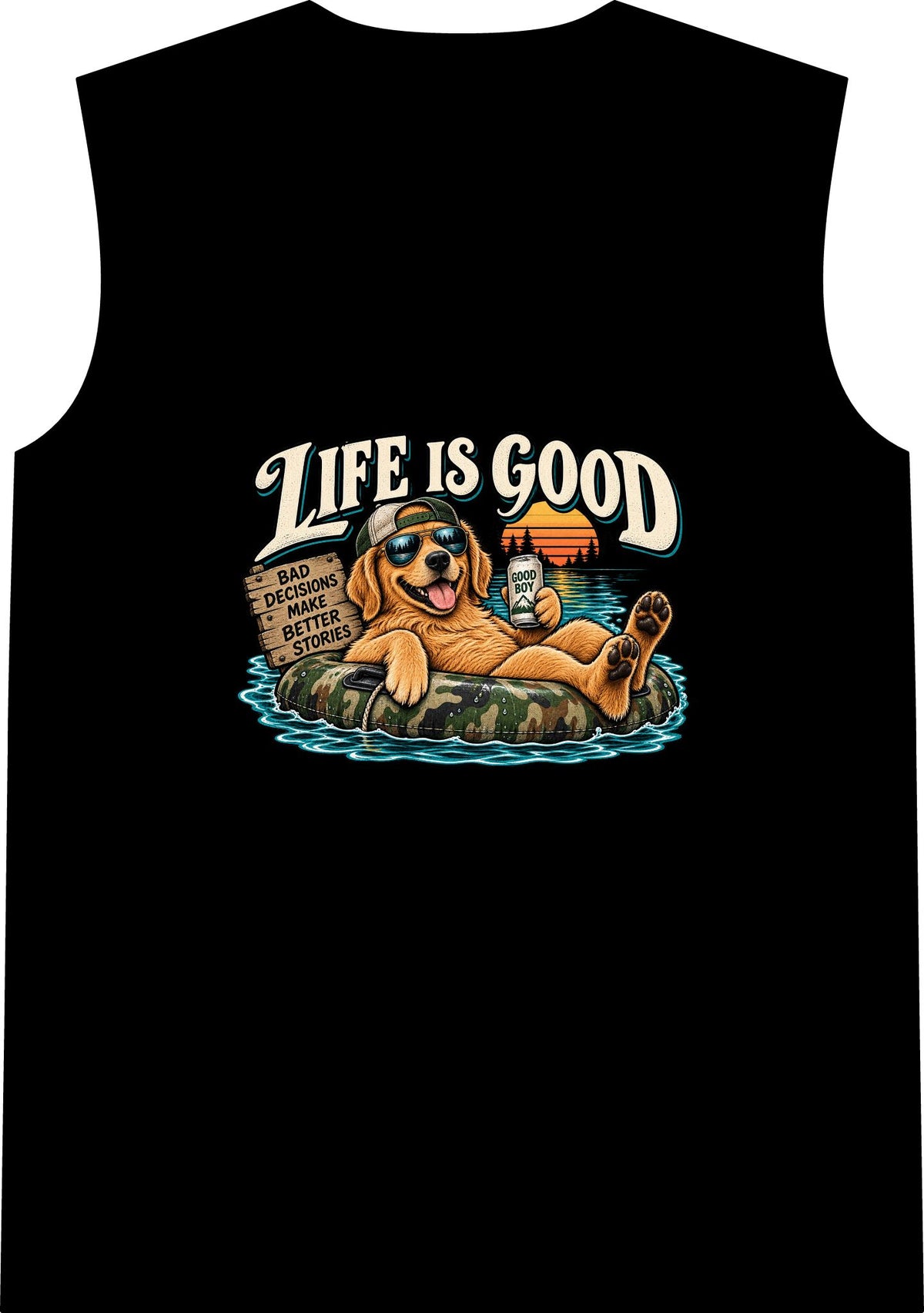 Life is Good Floatin' - Classic Tank