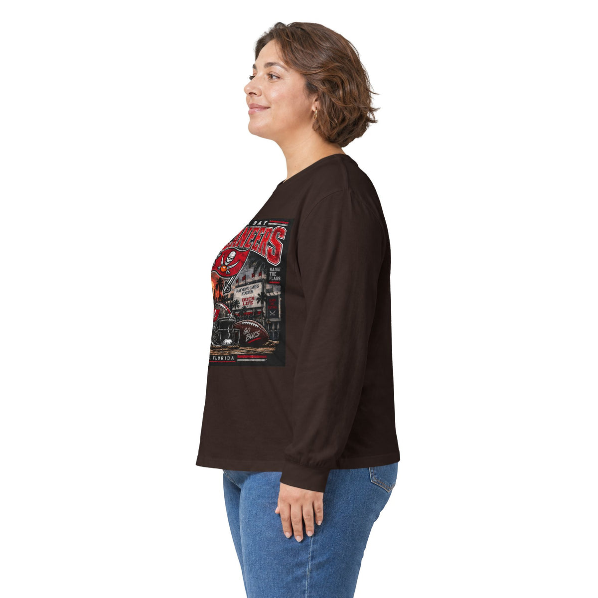 Tampa Bay Buccaneers Pirate Heritage - Unisex Ultra Cotton Long Sleeve Tee