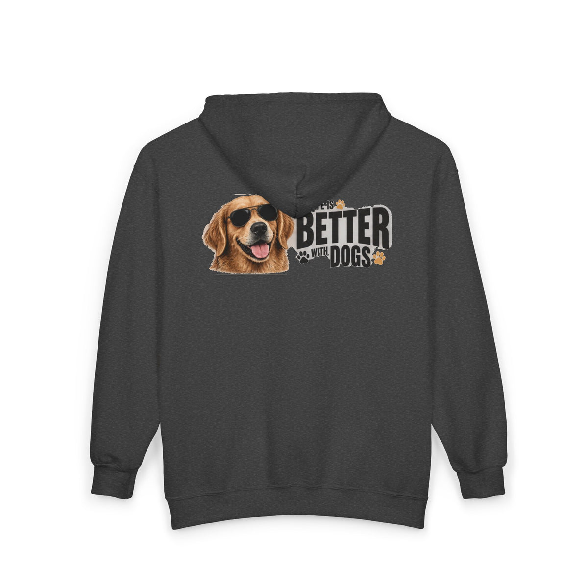 Dog Lover - Full-Zip Hooded Sweatshirt