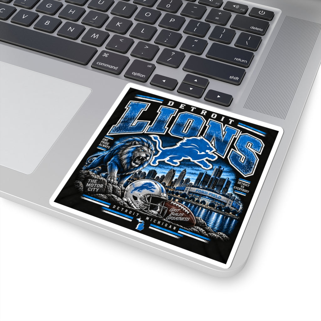 Detroit Lions - Kiss-Cut Sticker