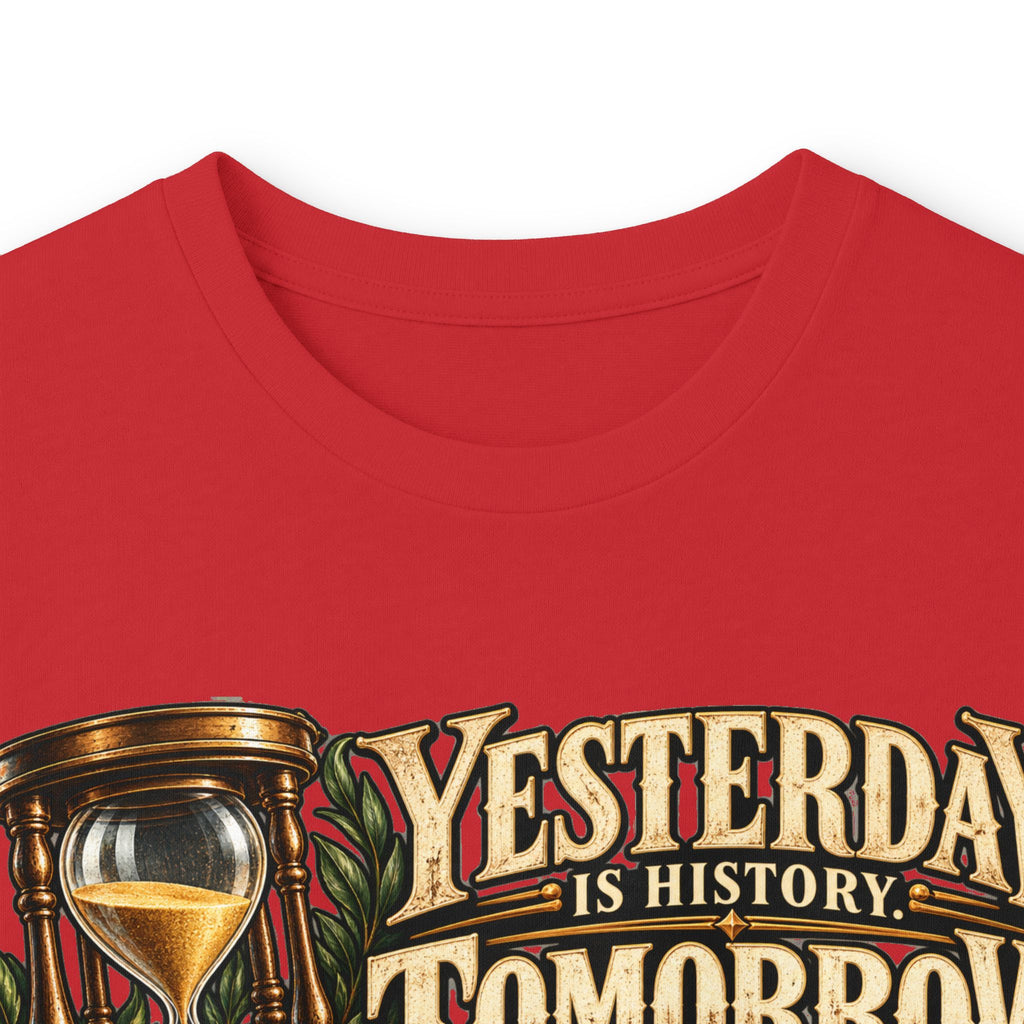 Yesterday Tomorrow Today - Transparent - Unisex Ultra Cotton Long Sleeve Tee