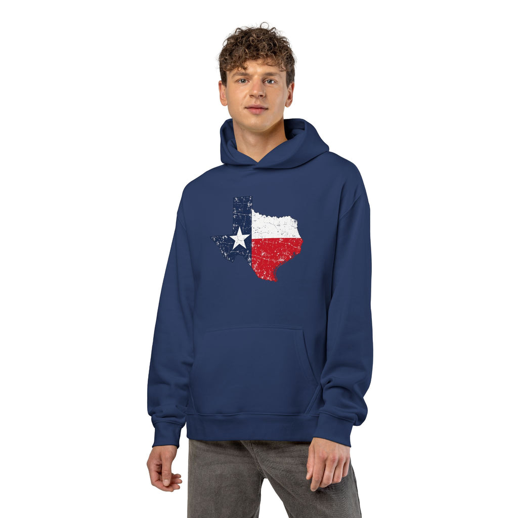 Weathered Texas Flag - Hoodie