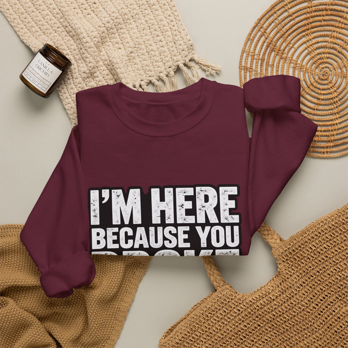 Broke Something - Crewneck Sweatshirt