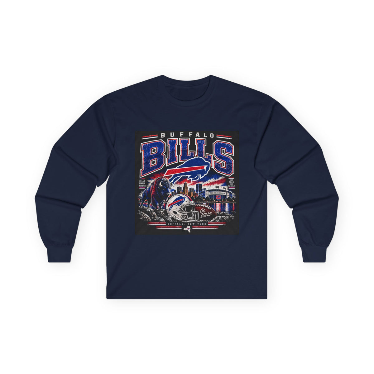 Buffalo Bills Dynasty - Unisex Ultra Cotton Long Sleeve Tee