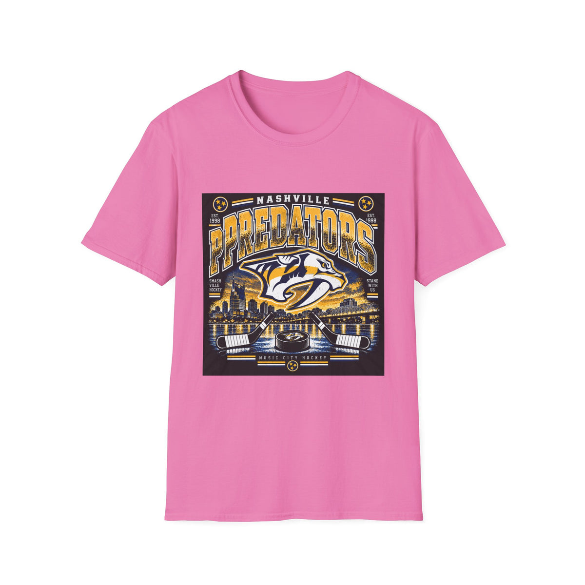 Nashville Predators Music City - Classic Tee