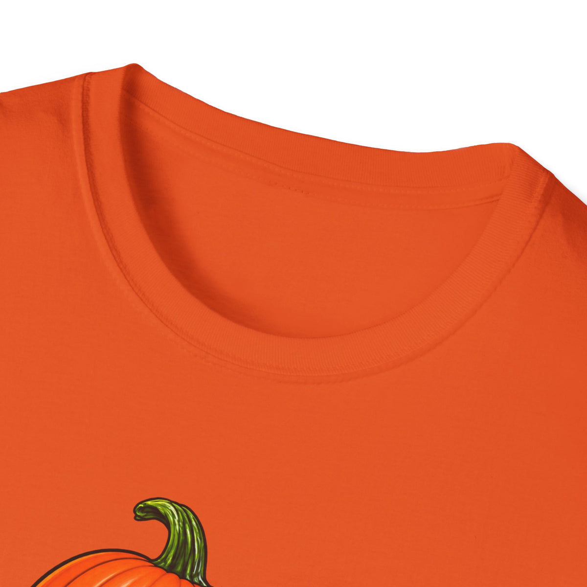 Pumpkin Head Office Cartoon - Classic Tee