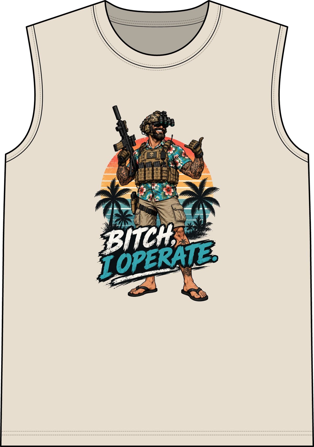 Beach Operator - Classic Tank