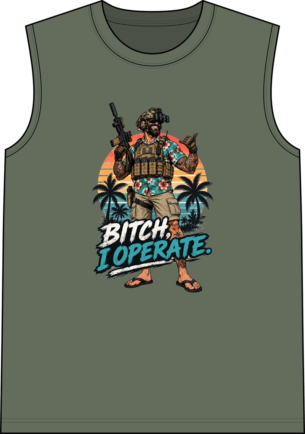 Beach Operator - Classic Tank