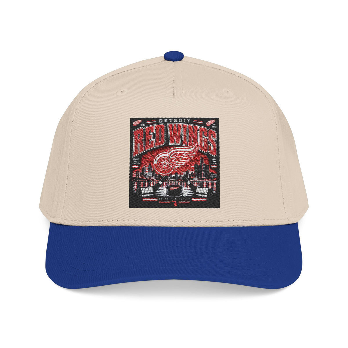 Detroit Red Wings Hockey Skyline - OTTO Baseball Hat