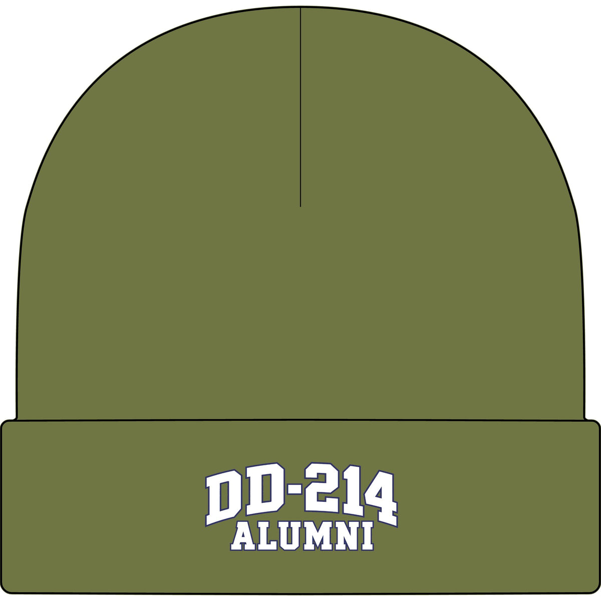 DD-214 Alumni - AS Colour 1107 Cuff Beanie