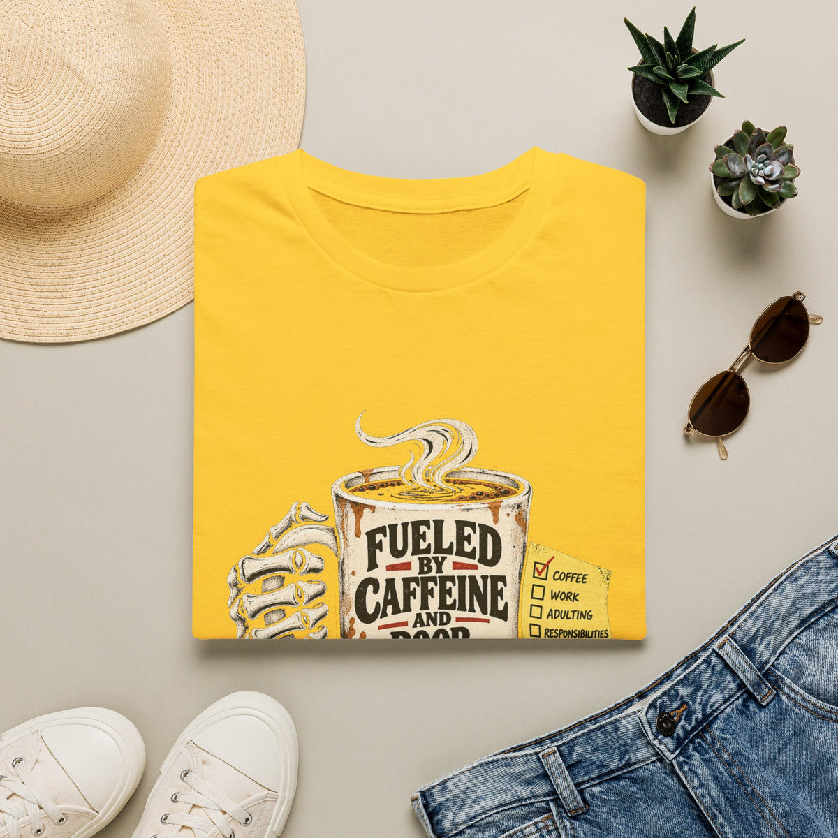 Fueled by Caffeine - Classic Tee