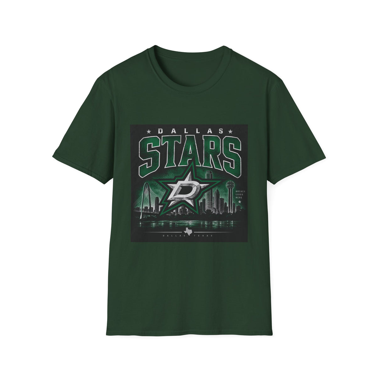 Dallas Stars Skyline Tee - Classic Tee