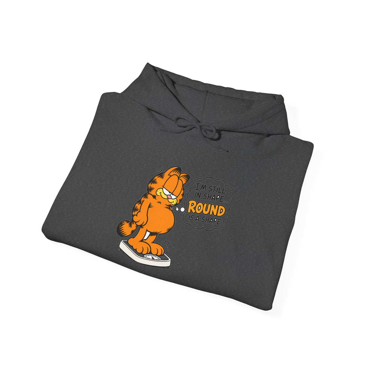 Round Shape Garfield - Hoodie