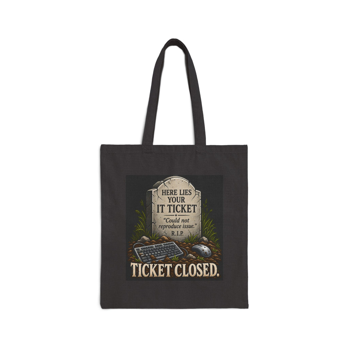 Ticket Closed - Canvas Tote