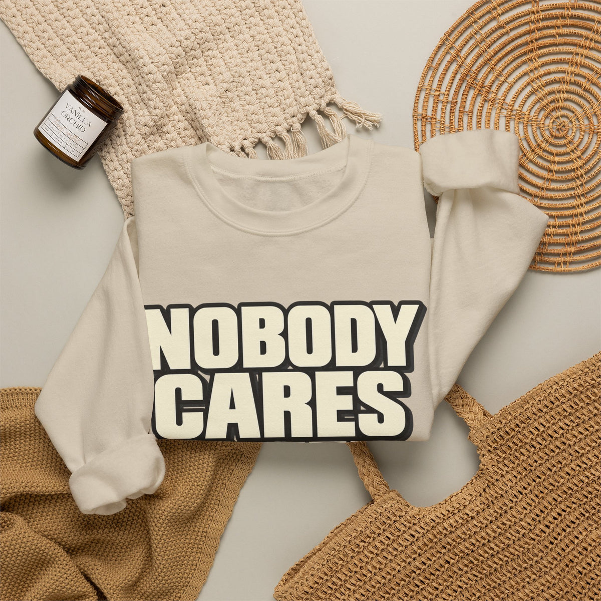 Nobody Cares - Keep Going - Crewneck Sweatshirt