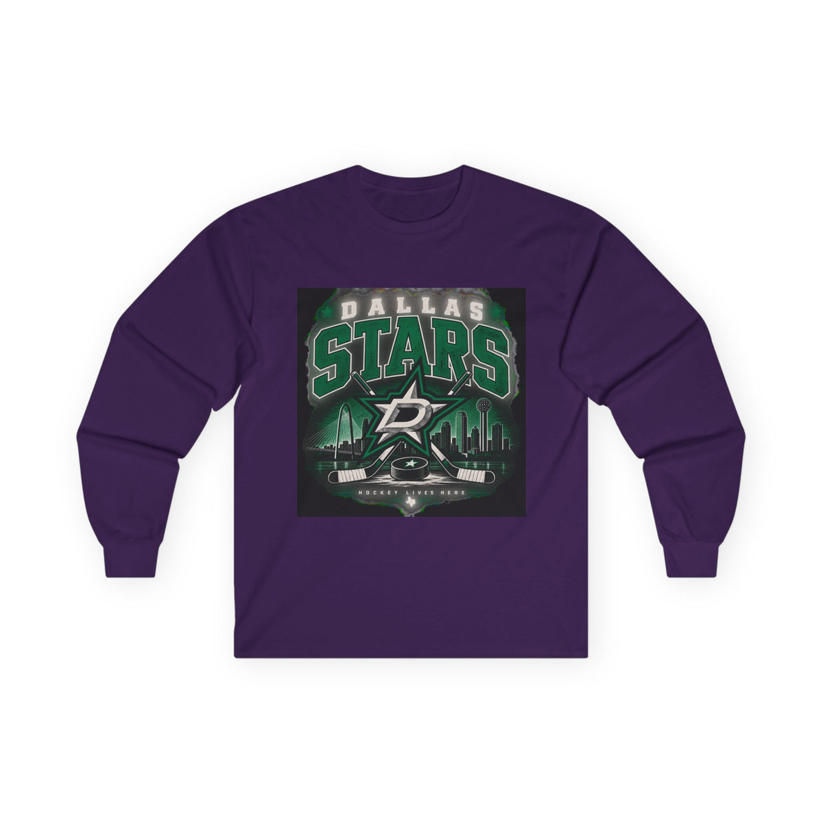 Dallas Stars Hockey Lives - Unisex Ultra Cotton Long Sleeve Tee