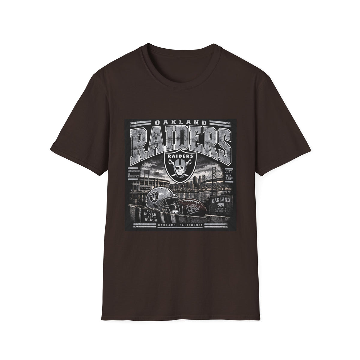 Oakland Raiders Black Heritage - Classic Tee