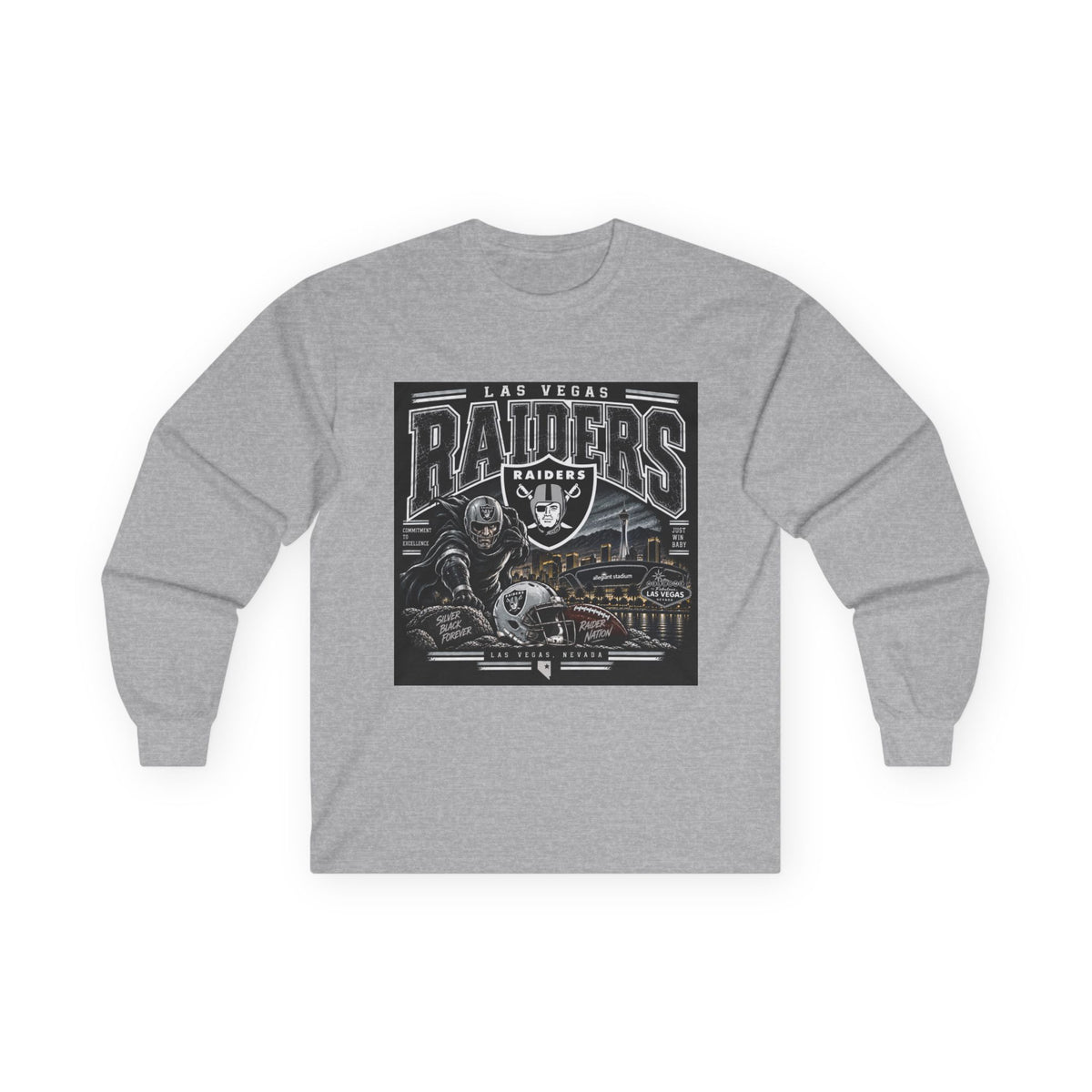 Las Vegas Raiders Nation - Unisex Ultra Cotton Long Sleeve Tee