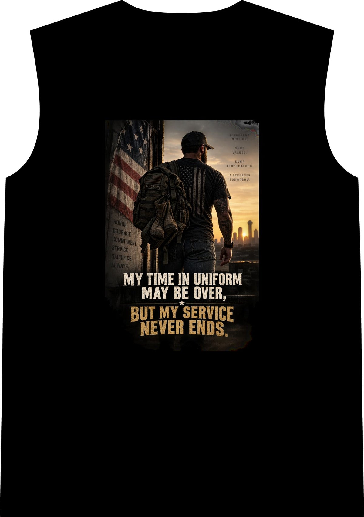 Service Never Ends - Classic Tank